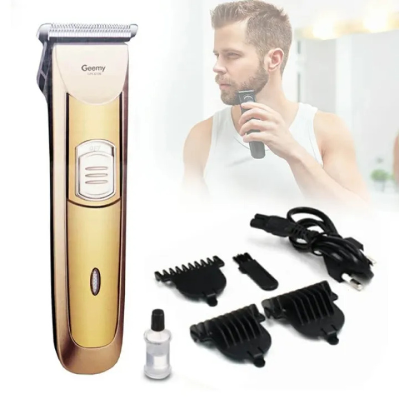 Geemy Rechargeable Trimmer Hair Beard Cutting Machine
