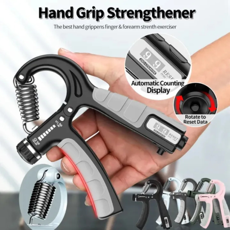 Adjustable Countable Hand Grip Strength Exerciser